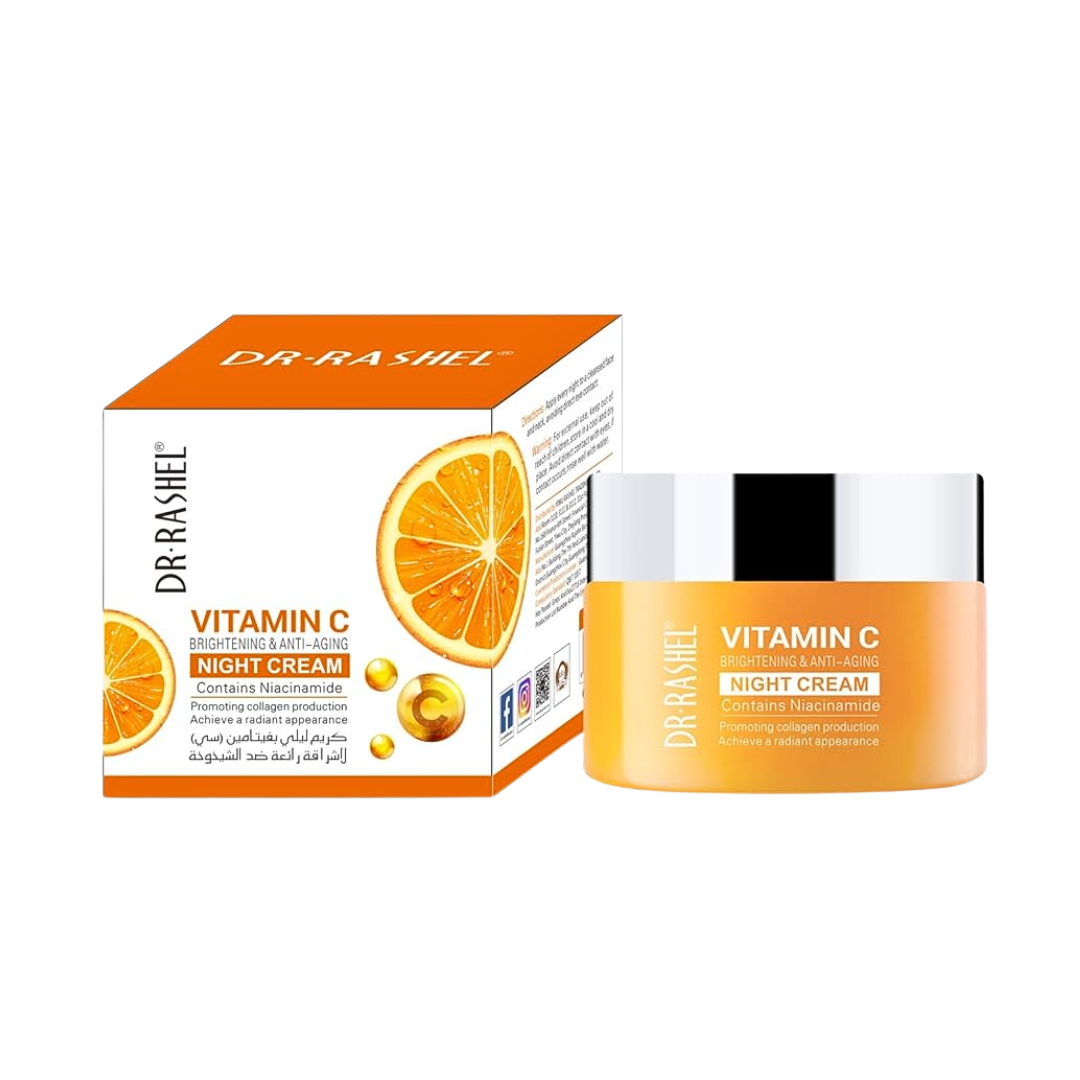 Dr. Rashel, Vitamin C Brightening & Anti-Aging Night Cream 50g Dr. Rashel, Vitamin C Brightening & Anti-Aging Night Cream 50g